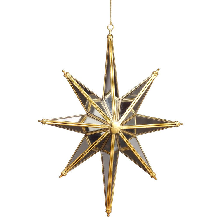 ESTRELLA DORADA DE ESPEJO