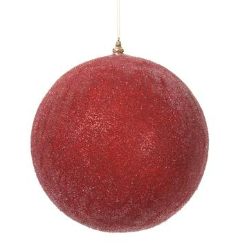 ESFERA DE PLASTICO ROJO O VERDE