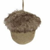 BELLOTA DE JUTE CON PELO