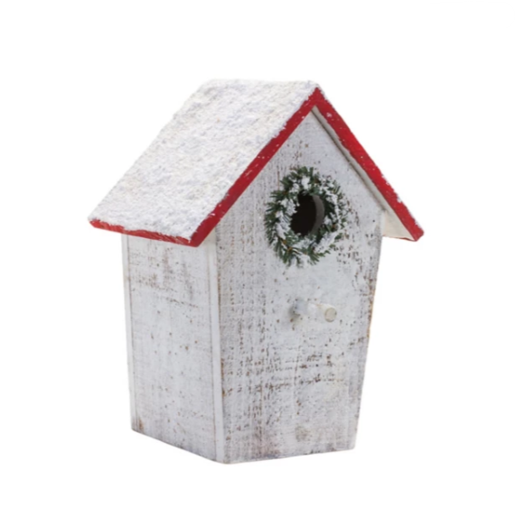 CASITA PARA PÁJAROS DE MADERA