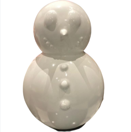SNOWMAN BLANCO DE FIBRA