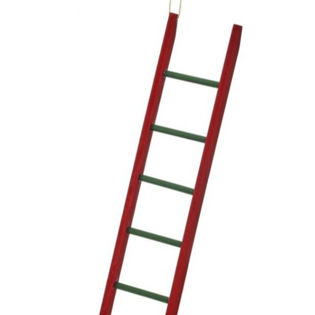 ADORNO ESCALERA ROJO/VERDE