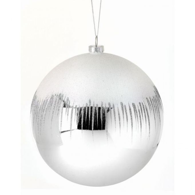 ESFERA DECORATIVA CON EFECTO NIEVE