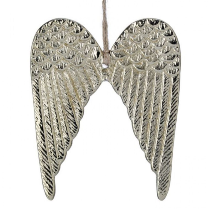 ALAS DE ÁNGEL PLATEADAS