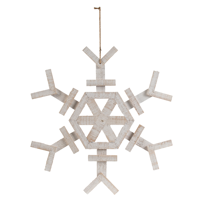 COPO DE NIEVE DE MADERA