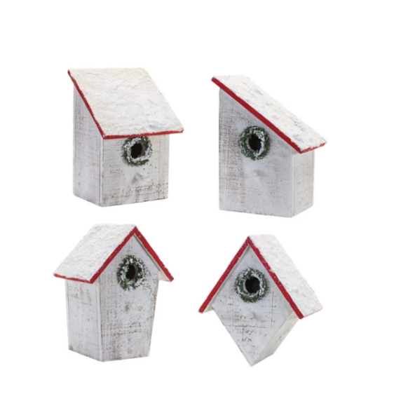 CASITA PARA PÁJAROS DE MADERA