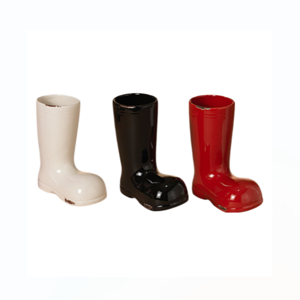 BOTAS NAVIDEÑAS DE SANTA EN CERÁMICA