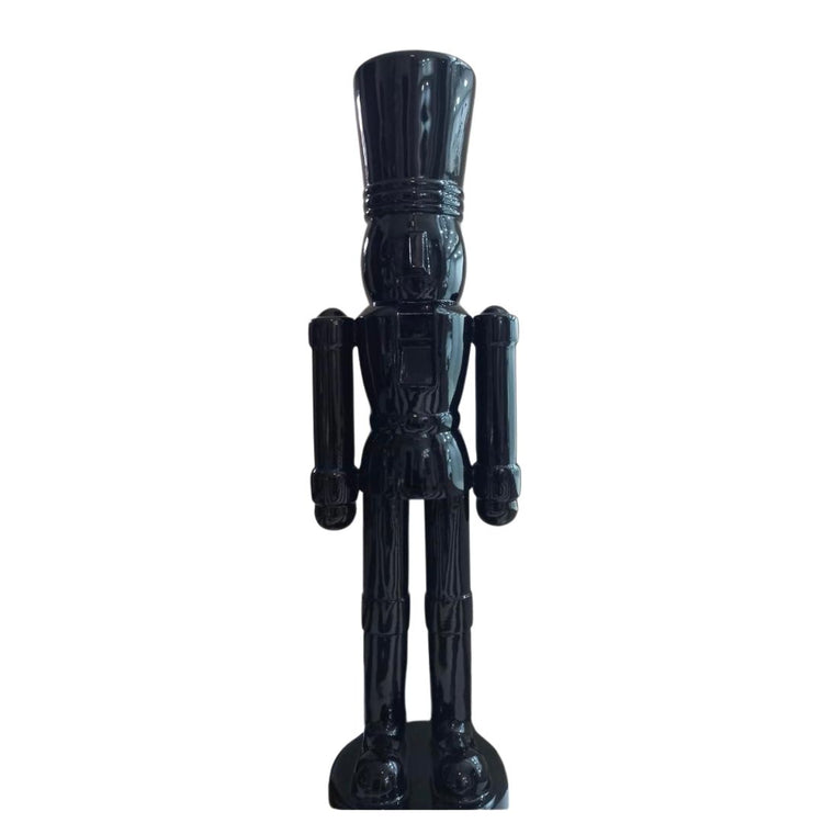 ESTATUA DE SOLDADO CASCANUECES DE FIBRA DE VIDRO