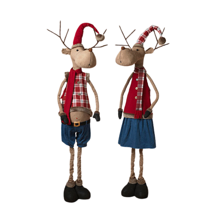 RENOS DE TELA NAVIDEÑOS