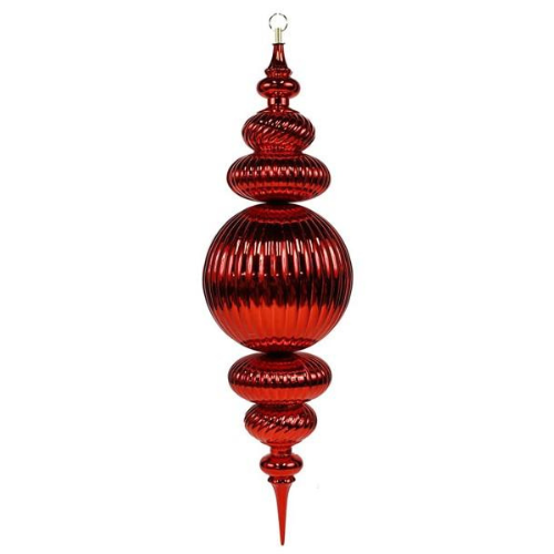 FINIALES ROJO ELEGANTE