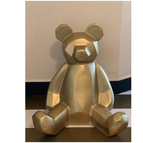 OSO DE FIBRA DE VIDRIO - BLANCO O DORADO