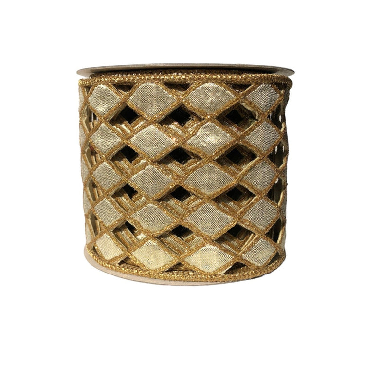 LISTON DORADO ESTILO DIAMANTE