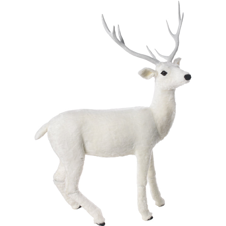 VENADO BLANCO CON CUERNOS