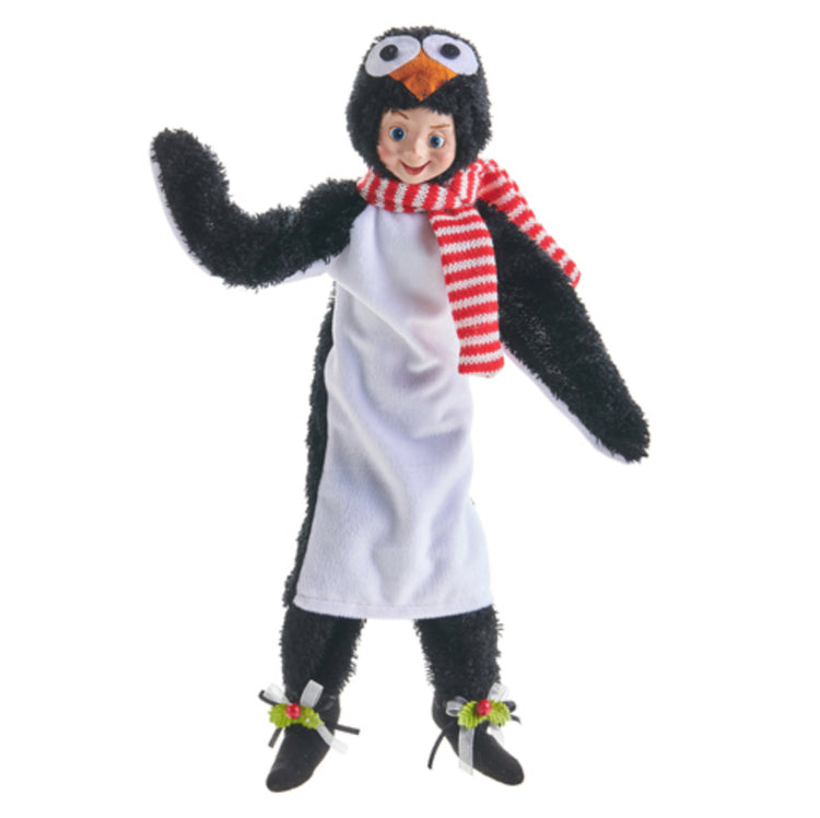 ELFO VESTIDO DE PINGUINO