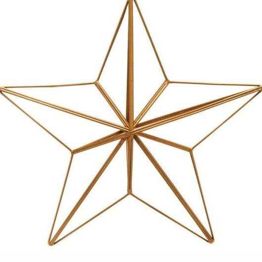 ESTRELLA 3D DORADA
