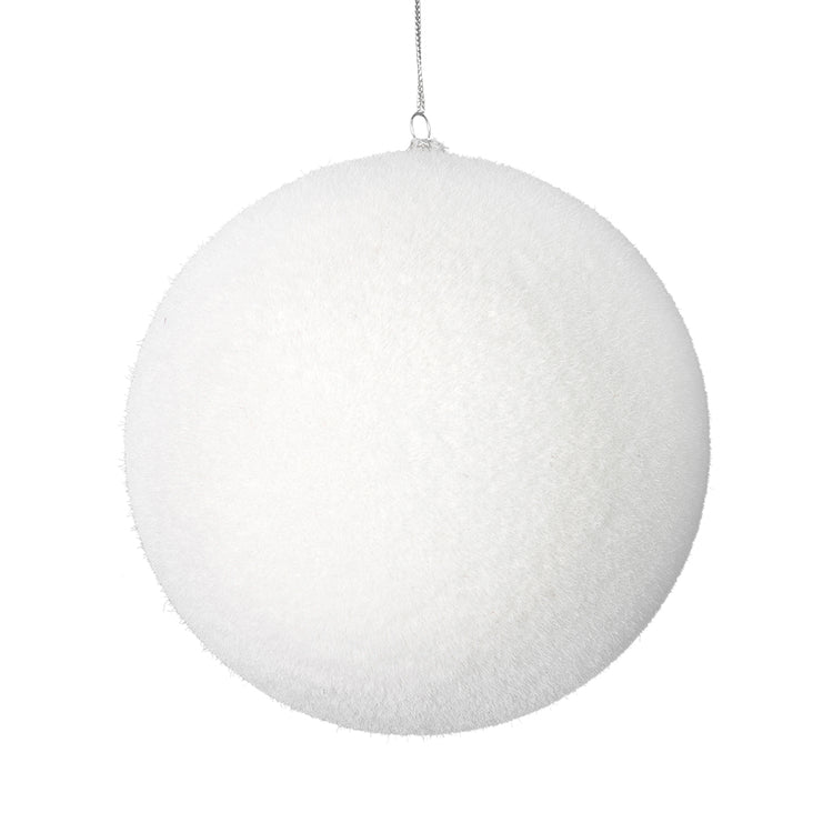 ESFERA AFELPADA DE COLOR BLANCO O ROJO