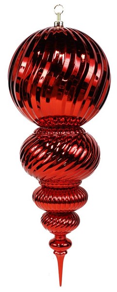 FINIALES ROJO ELEGANTE