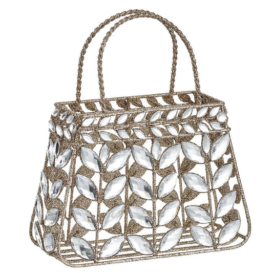 BOLSA DE PEDRERÍA CON BRILLOS