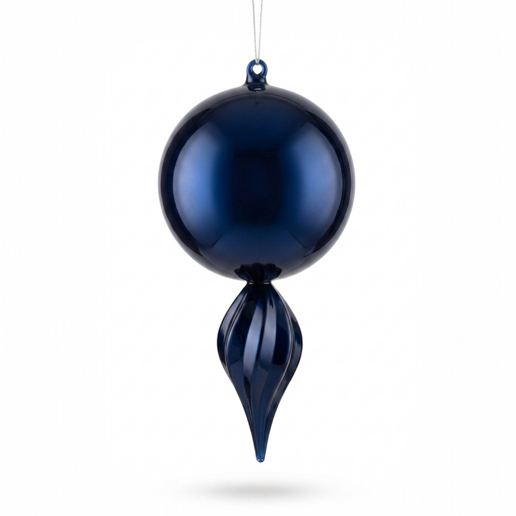 ESFERA DECORATIVA - FINIAL ENAMEL DOS COLORES
