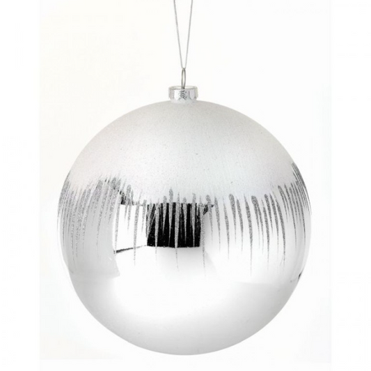 ESFERA DECORATIVA CON EFECTO NIEVE