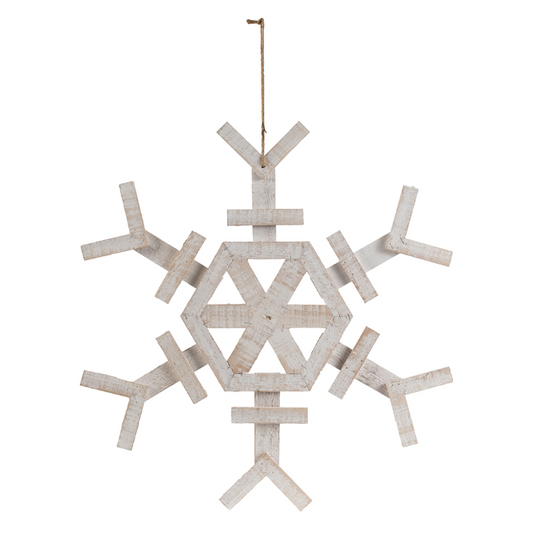 COPO DE NIEVE DE MADERA