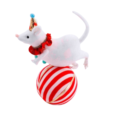 RATÓN DE CIRCO CON PELOTA
