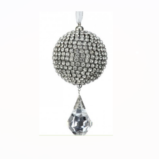 ADORNO ESFÉRICO DE 6.5" CON DIAMANTES