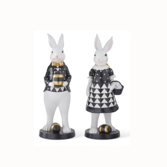SET DE 2 CONEJOS DE 31.75"