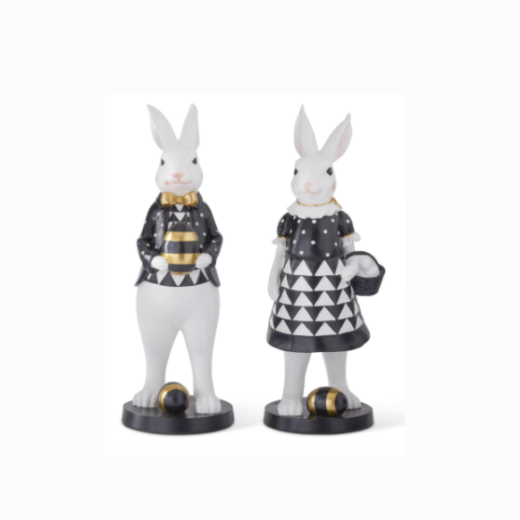 SET DE 2 CONEJOS DE 31.75"