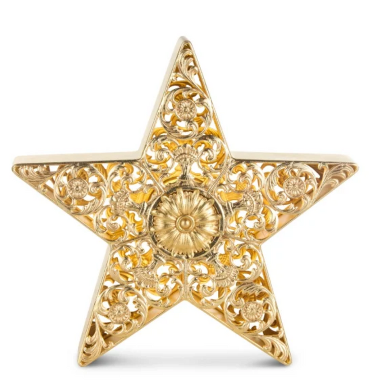 LIGHTED FILIGREE STAR LANTERN