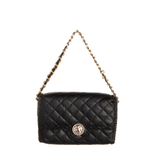 BLACK PURSE ORNAMENT
