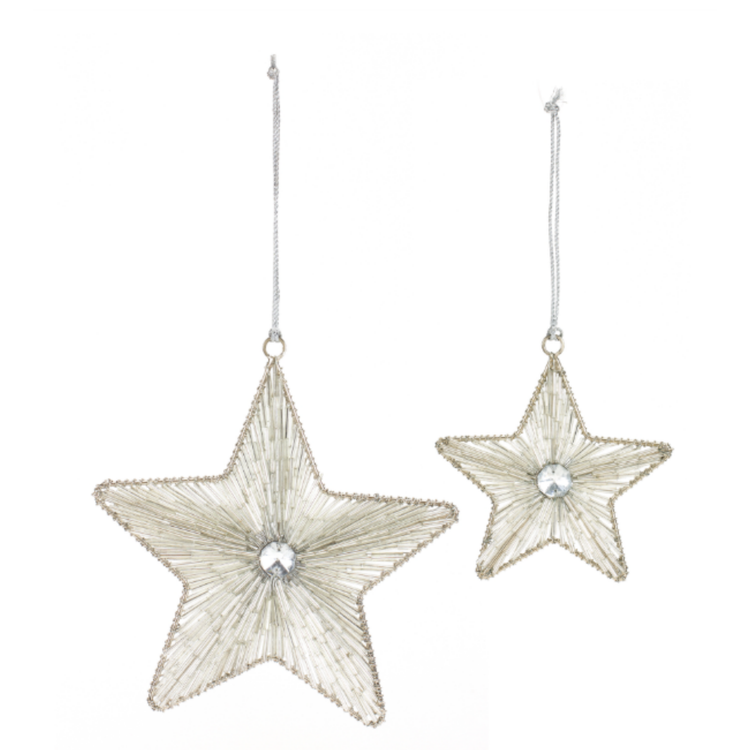 STAR ORNAMENT SET OF 2