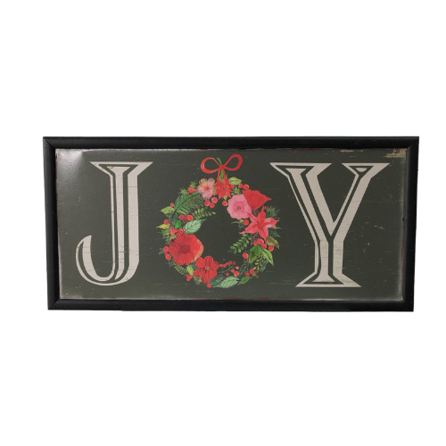 CUADRO DE MADERA "JOY"