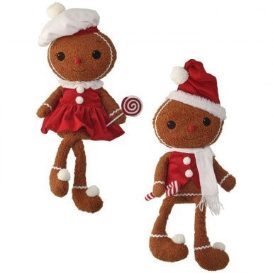 MUÑECOS DE JENGIBRE NIÑO Y NIÑA